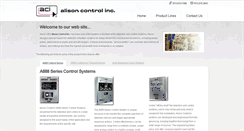 Desktop Screenshot of alisoncontrol.com